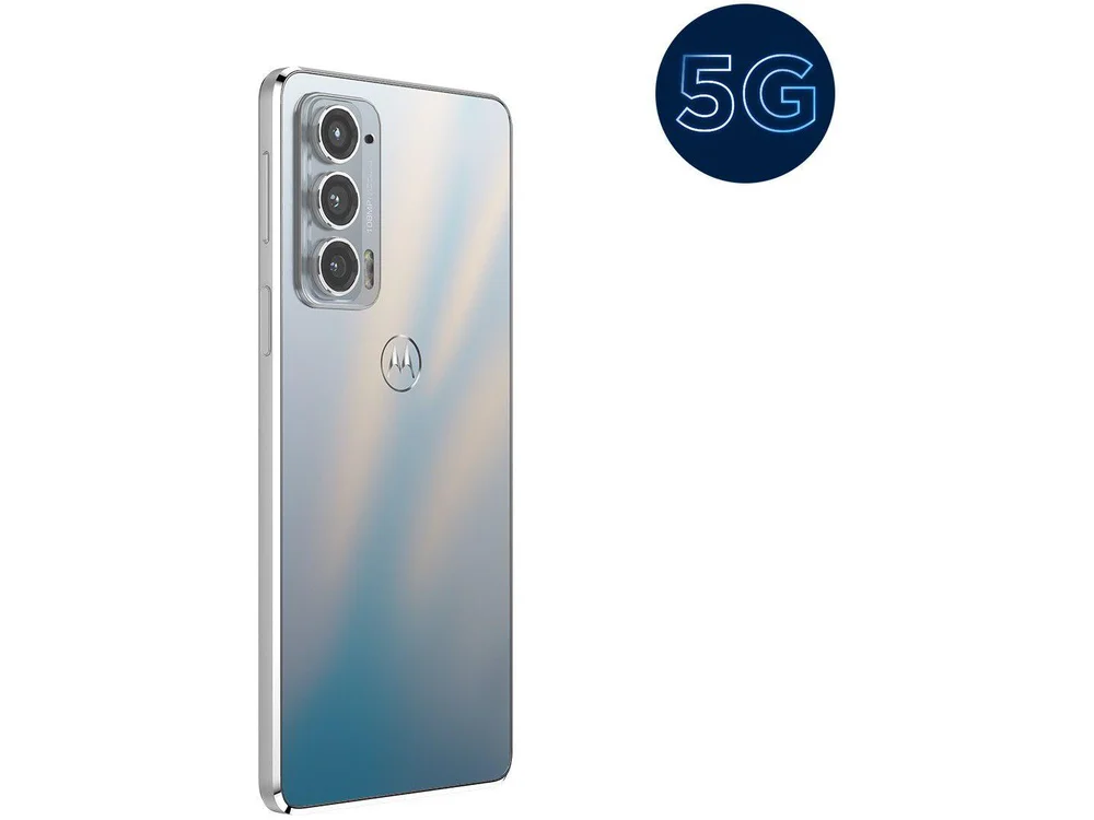 Moto Edge 20 Branco Tela De 67 128GB KaBuM