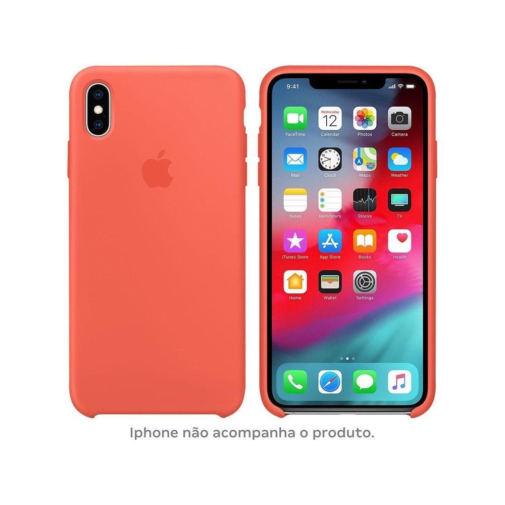 Capinha Celular Silicone, iPhone XS Max, Apple Original | KaBuM!