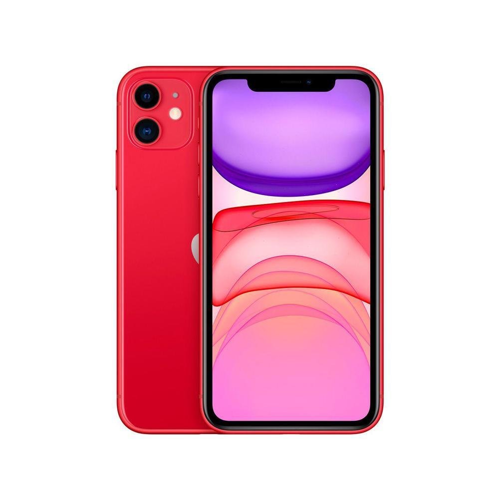 iPhone 11 Apple 256GB (PRODUCT)RED 6,1” 12MP iOS | KaBuM!