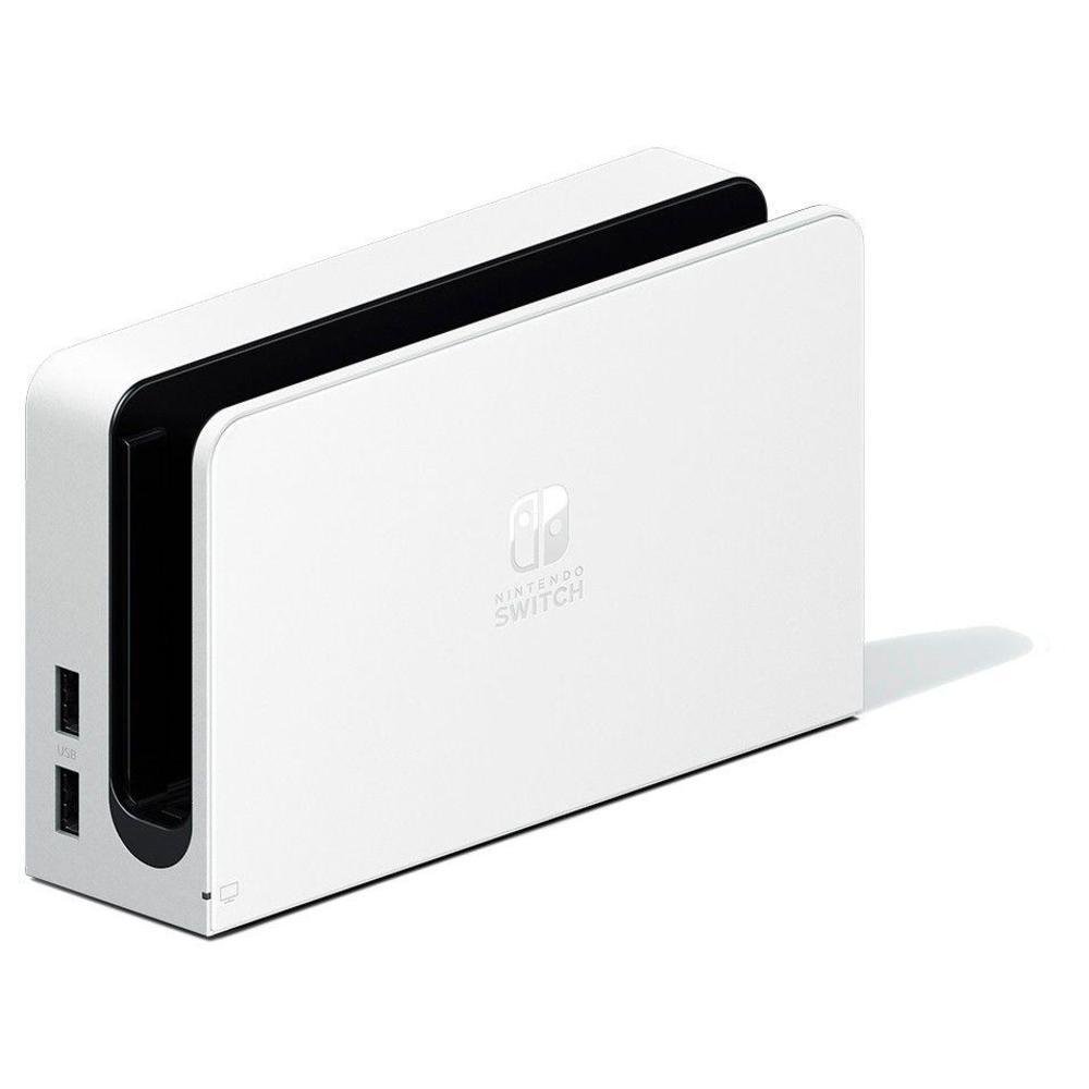Nintendo Switch OLED 64GB Branco 2 Controles | KaBuM!