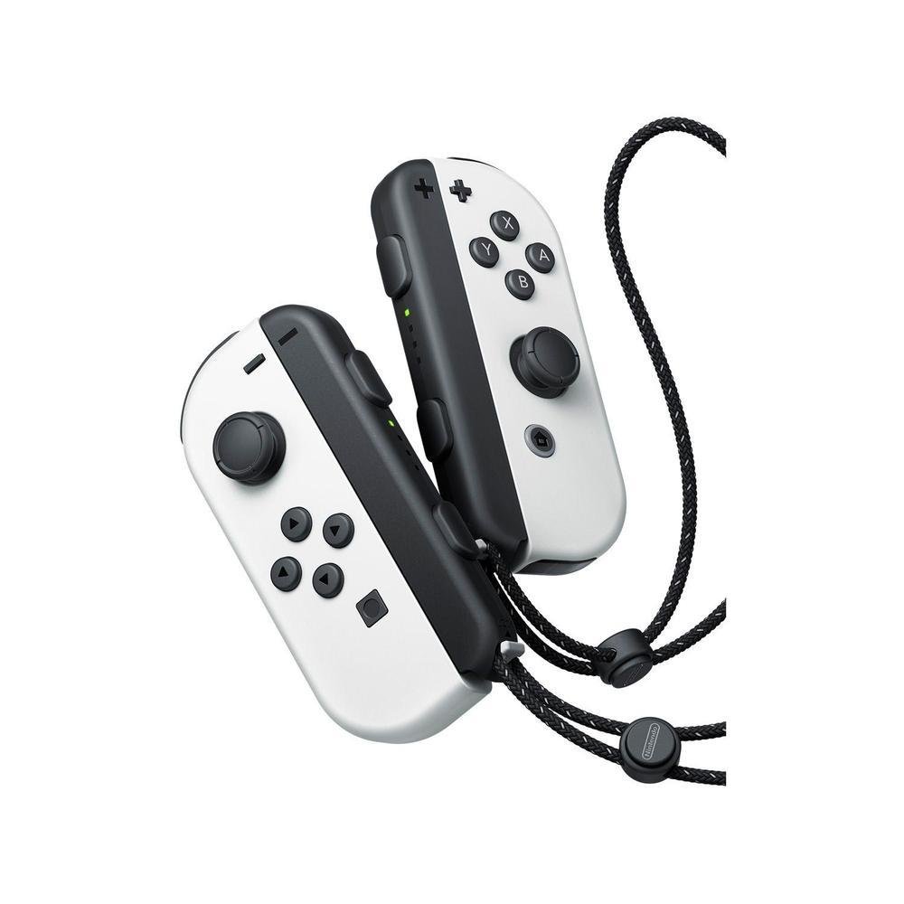 Nintendo Switch OLED 64GB Branco 2 Controles | KaBuM!