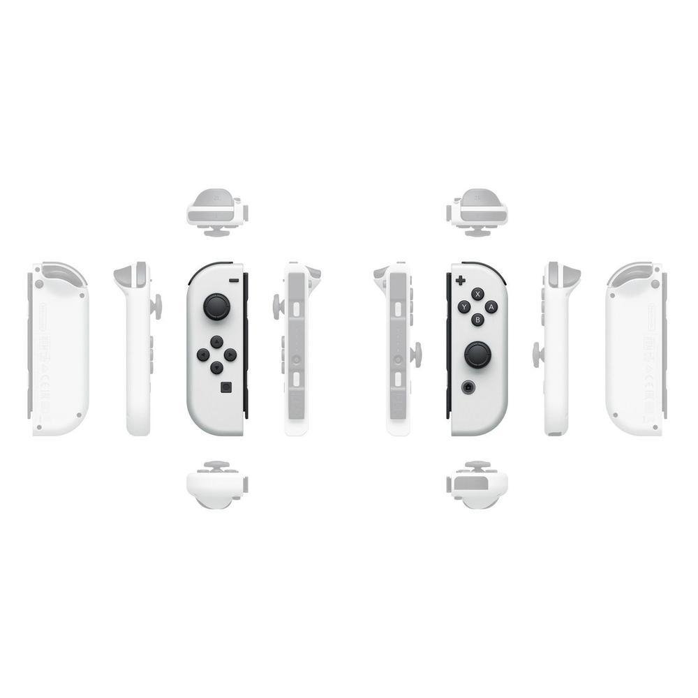 Nintendo Switch OLED 64GB Branco 2 Controles | KaBuM!