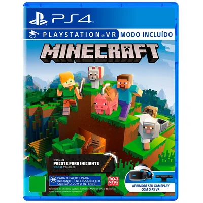 Imagem do produto Minecraft Starter Collection PS4 - Físico em Kabum