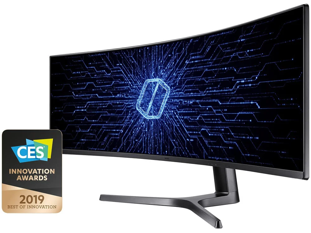 Monitor Curvo Samsung 49 Preto KaBuM