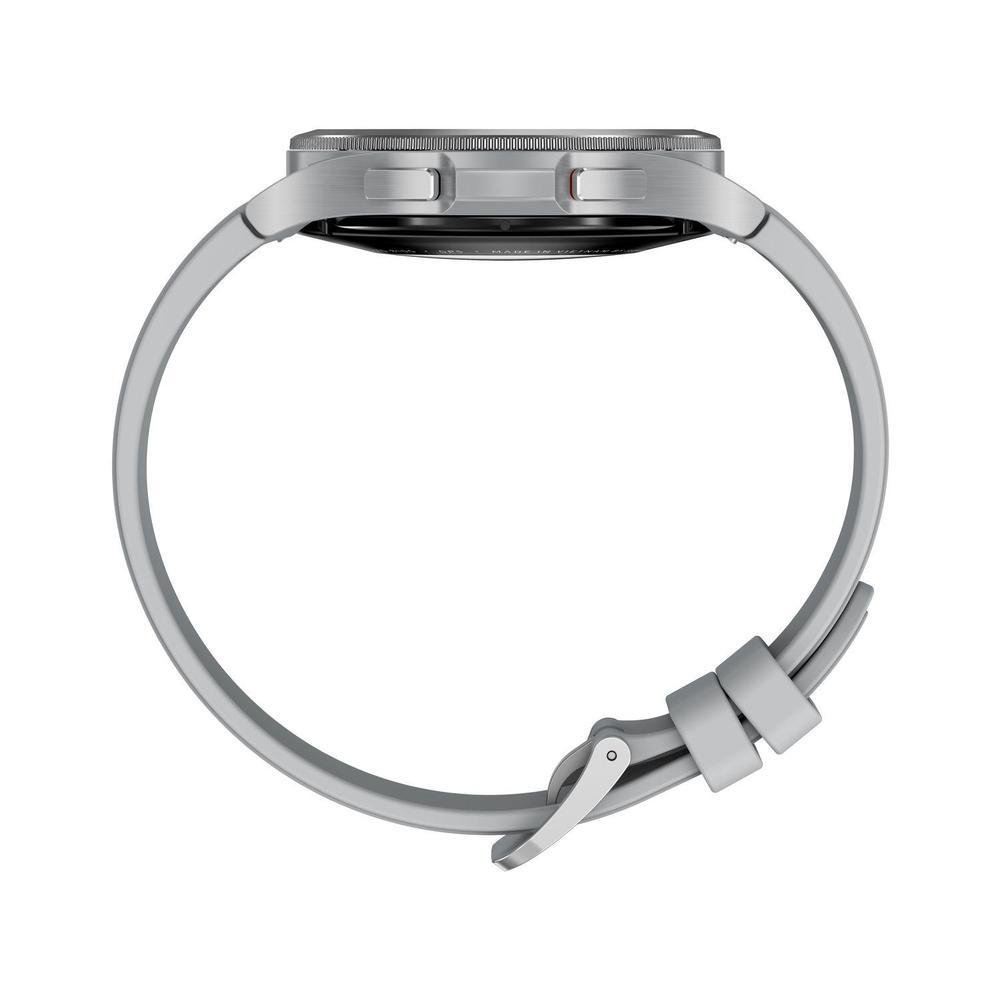 Smartwatch Samsung Galaxy Watch 4 Classic, 46mm, Bluetooth, Wifi, Dual-Core, Prata - SM-R890NZSPZTO Smartwatch Samsung Galaxy Watch 4 Classic, 46mm, Bluetooth, Wifi, Dual-Core, Prata - SM-R890NZSPZTO