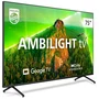Smart Tv 75 Polegadas Philips Ambilight LED 4K UHD, 4 HDMI,  2 USB, WiFi, 60Hz, Prata - 75pug7908/78