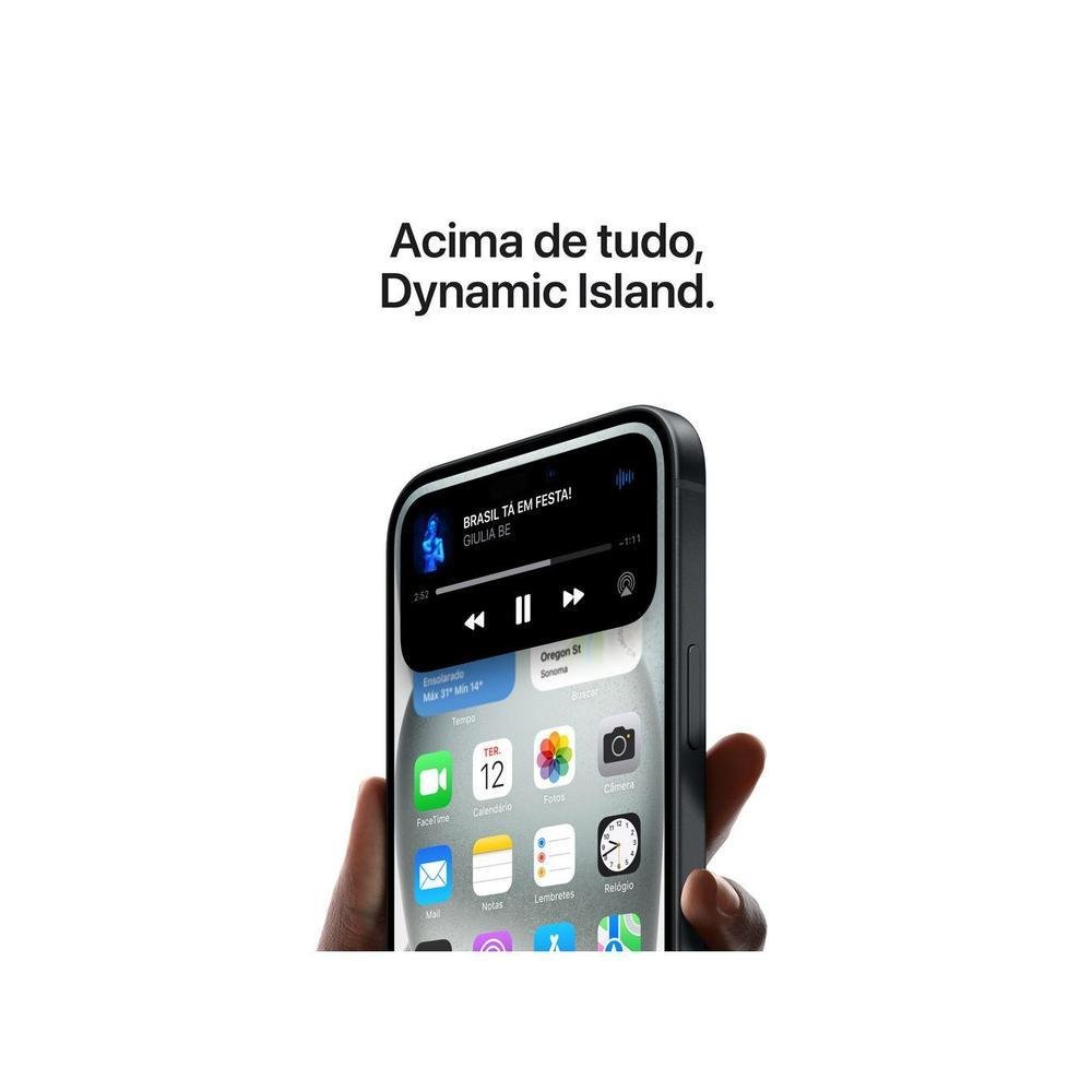 Apple iPhone 15 Plus 256GB Preto 6,7