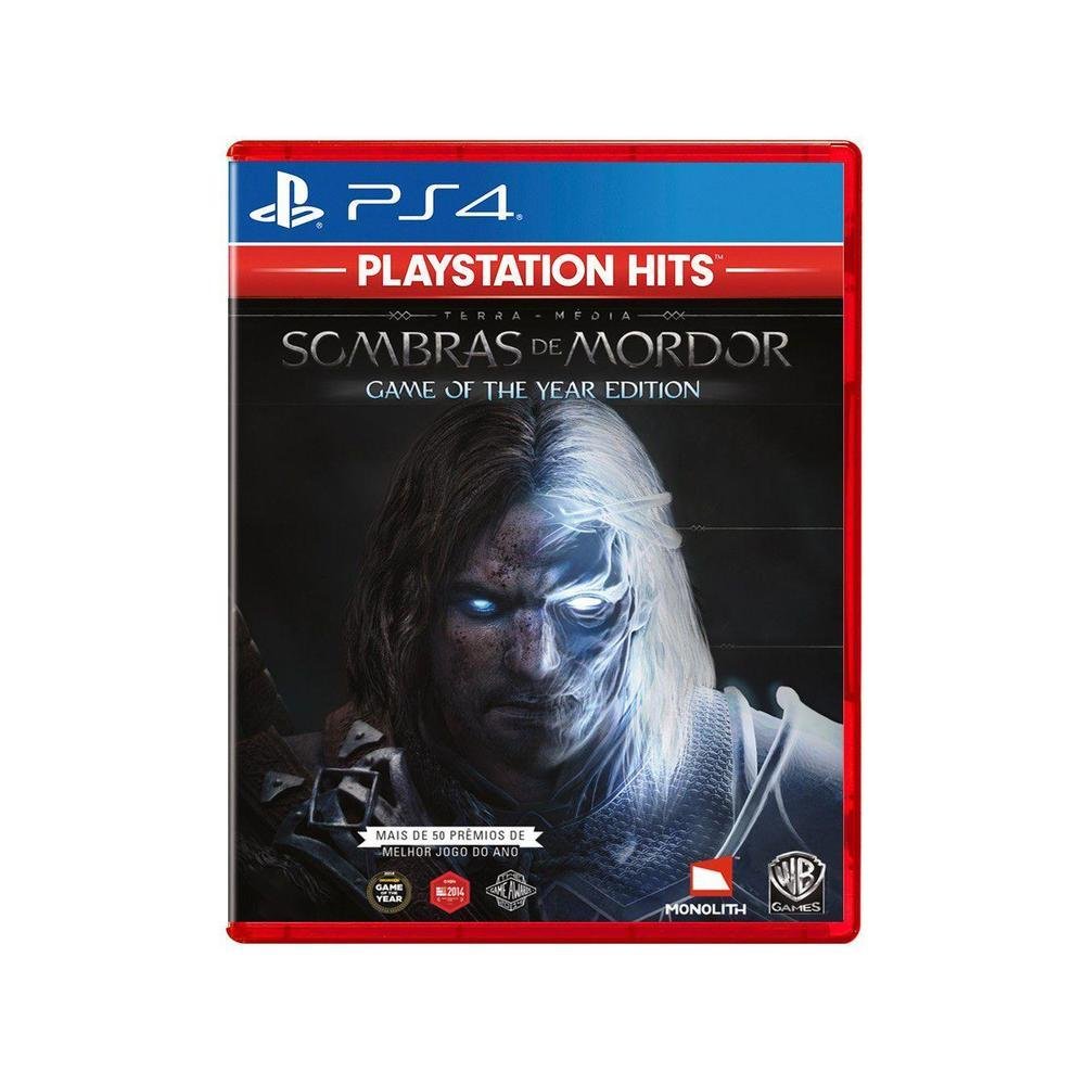 Terra-Média Sombras de Mordor GOTY para PS4 Terra-Média Sombras de Mordor GOTY para PS4