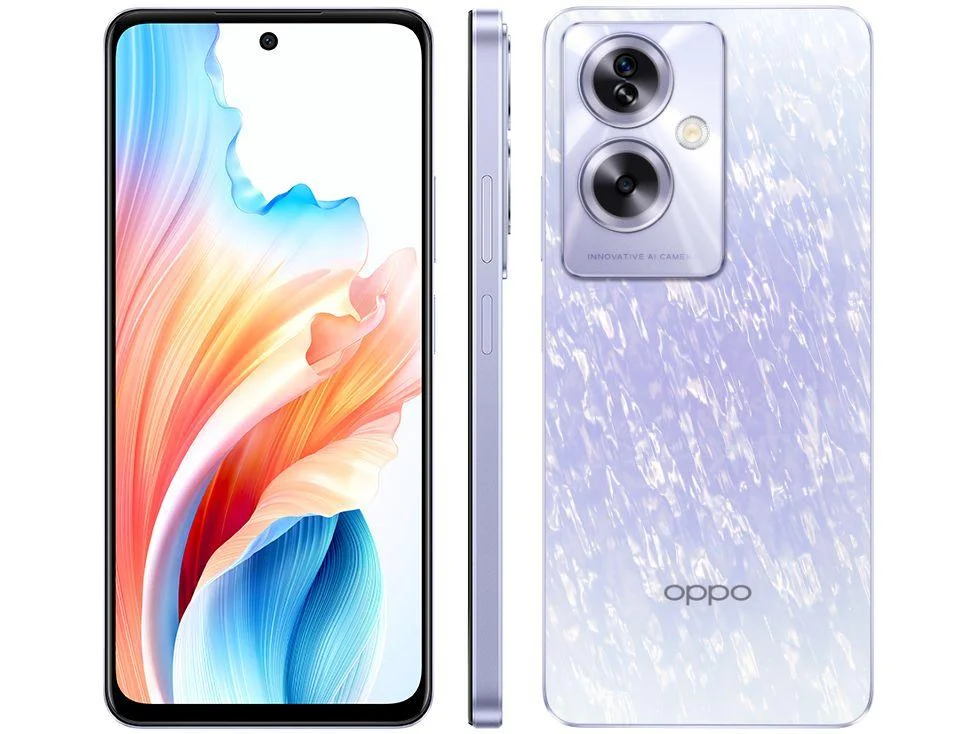 Smartphone OPPO A79 256GB Roxo 5G 8GB + 8GB (RAM+)