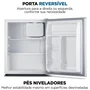 Frigobar Mondial 73L Branco e Cinza FGB-01-W80