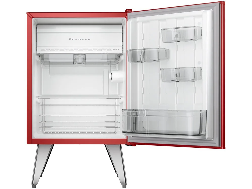 Frigobar Brastemp 76L Vermelho Retrô BRA08HV