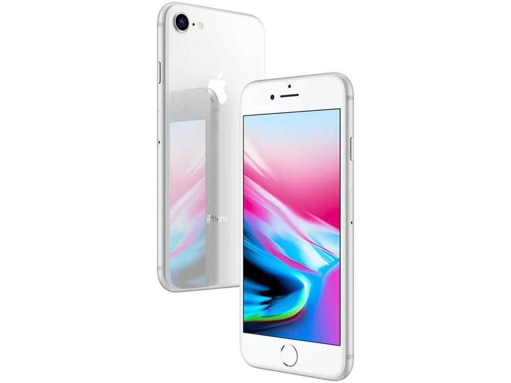 iPhone 8 Apple 256GB Prateado 4,7” 12MP