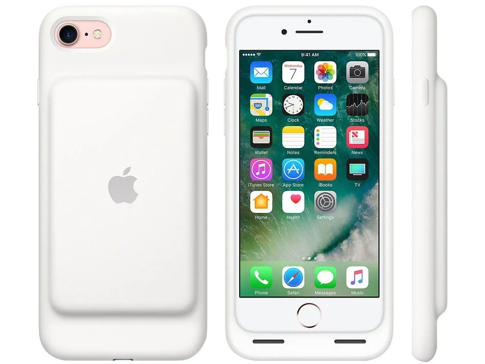 iPhoneアクセサリー Apple iPhone 7 Smart Battery Case a Capa Protetora Smart Battery Case