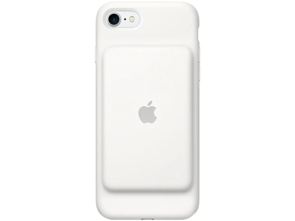 1535レ iPhone 7 Smart Battery Case ホワイト Capa Protetora Smart Battery Case