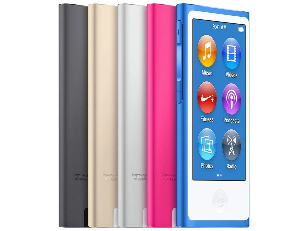 iPod Nano 16GB Dourado Tela 2,5 Apple