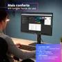 Monitor Hq Pro 27”, Ips, 1ms, Qhd 2560x1440, Ergonômico, Ajuste De Altura E Rotação, HDMI + Dp Frameless Hq27aj75