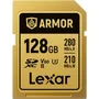 Cartão Memória Lexar Sd Xc 128GB 280mb/s Uhs-ii V60 Armor Gold Lsdamgl128g-rnnng