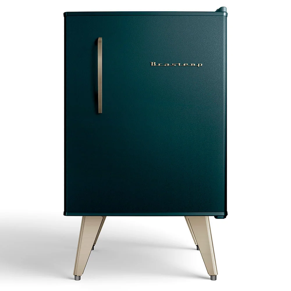 Frigobar Retrô 76 Litros Brastemp Green Jasper - Bra08mn - 110v Frigobar Retrô 76 Litros Brastemp Green Jasper - Bra08mn - 110v