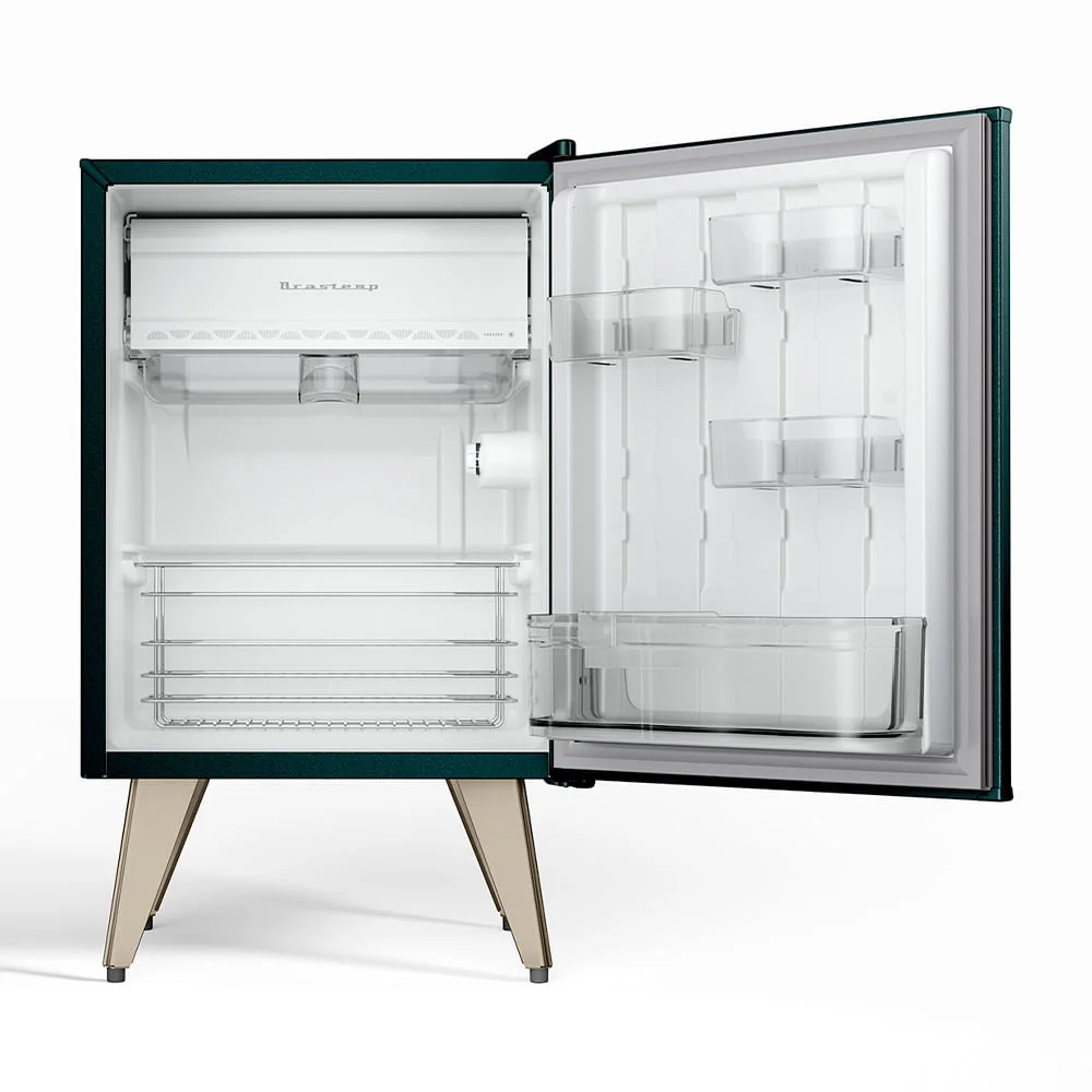 Frigobar Retrô 76 Litros Brastemp Green Jasper - Bra08mn - 110v Frigobar Retrô 76 Litros Brastemp Green Jasper - Bra08mn - 110v