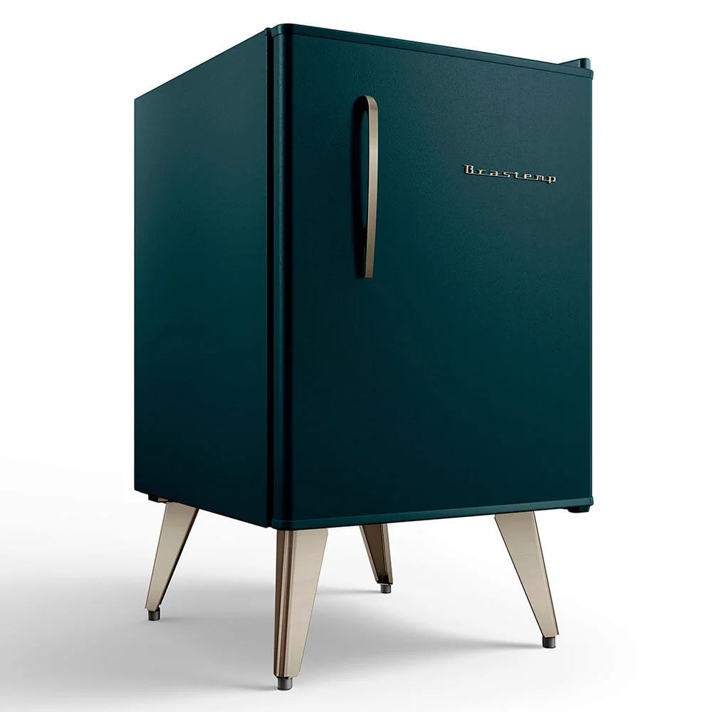 Frigobar Retrô 76 Litros Brastemp Green Jasper - Bra08mn - 110v Frigobar Retrô 76 Litros Brastemp Green Jasper - Bra08mn - 110v