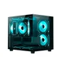 Gabinete Gamer Aquário C3tech Mt-g720bk - Vidro Temperado - Até 7 Fans - Micro Atx - Preto