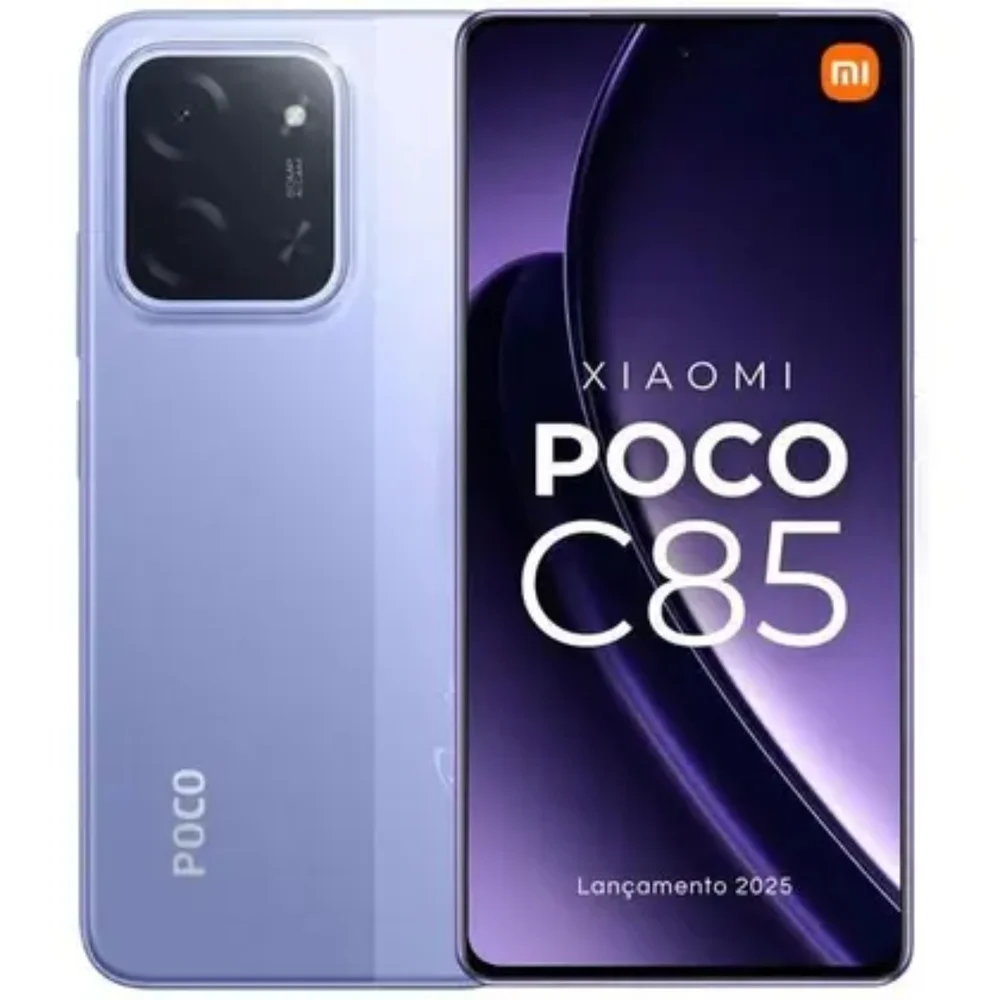 "Xiaomi Celular Poco C85 Nfc  Tela De 6.9 ""  Bateria 6000 Mah Cor:roxo;tamanho:6gb/128GB" - view 2