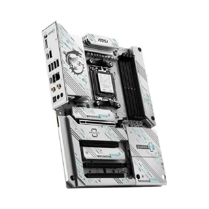 Placa Mãe Msi B850 Gaming Plus Wifi Pz Am5 4xDDR5 Chipset Amd B850 Atx Placa Mãe Msi B850 Gaming Plus Wifi Pz Am5 4xDDR5 Chipset Amd B850 Atx