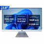 Computador All In One 23.8 i5 16gb Ram SSD 512gb WINDOWS 11 Pro Branco Wifi 5g Bluetooth Webcam Kit Teclado Mouse