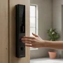 Fechadura Inteligente Elegance Wi-fi Desbloqueio Facil Biometria Senha  App Preto Novadigital Sl-ce