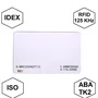Cartão Iso Rfid 125 Khz Idex - 1000 Unidades
