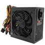 Fonte Brazil PC 600w Real, Bivolt, Com Cabo De Energia, Cooler 120mm - Bpc-6350-b