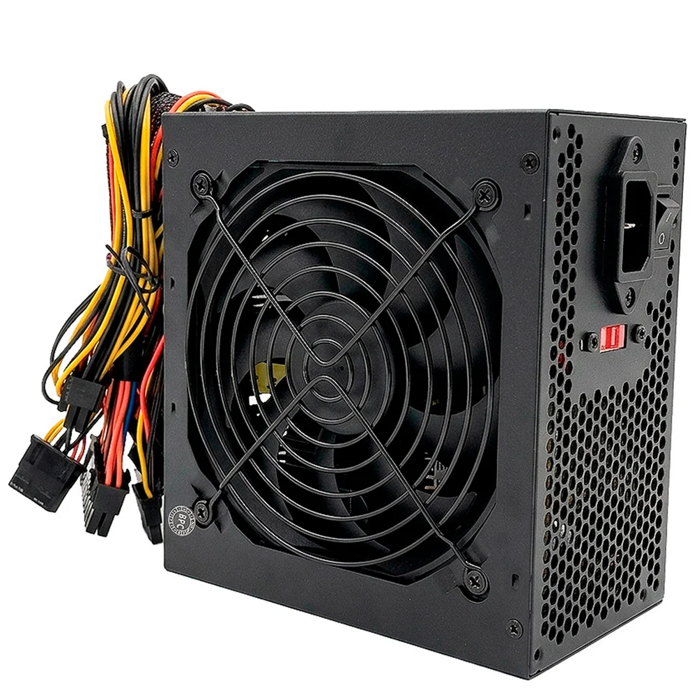 Fonte Brazil PC 600w Real, Bivolt, Com Cabo De Energia, Cooler 120mm - Bpc-6350-b Fonte Brazil PC 600w Real, Bivolt, Com Cabo De Energia, Cooler 120mm - Bpc-6350-b