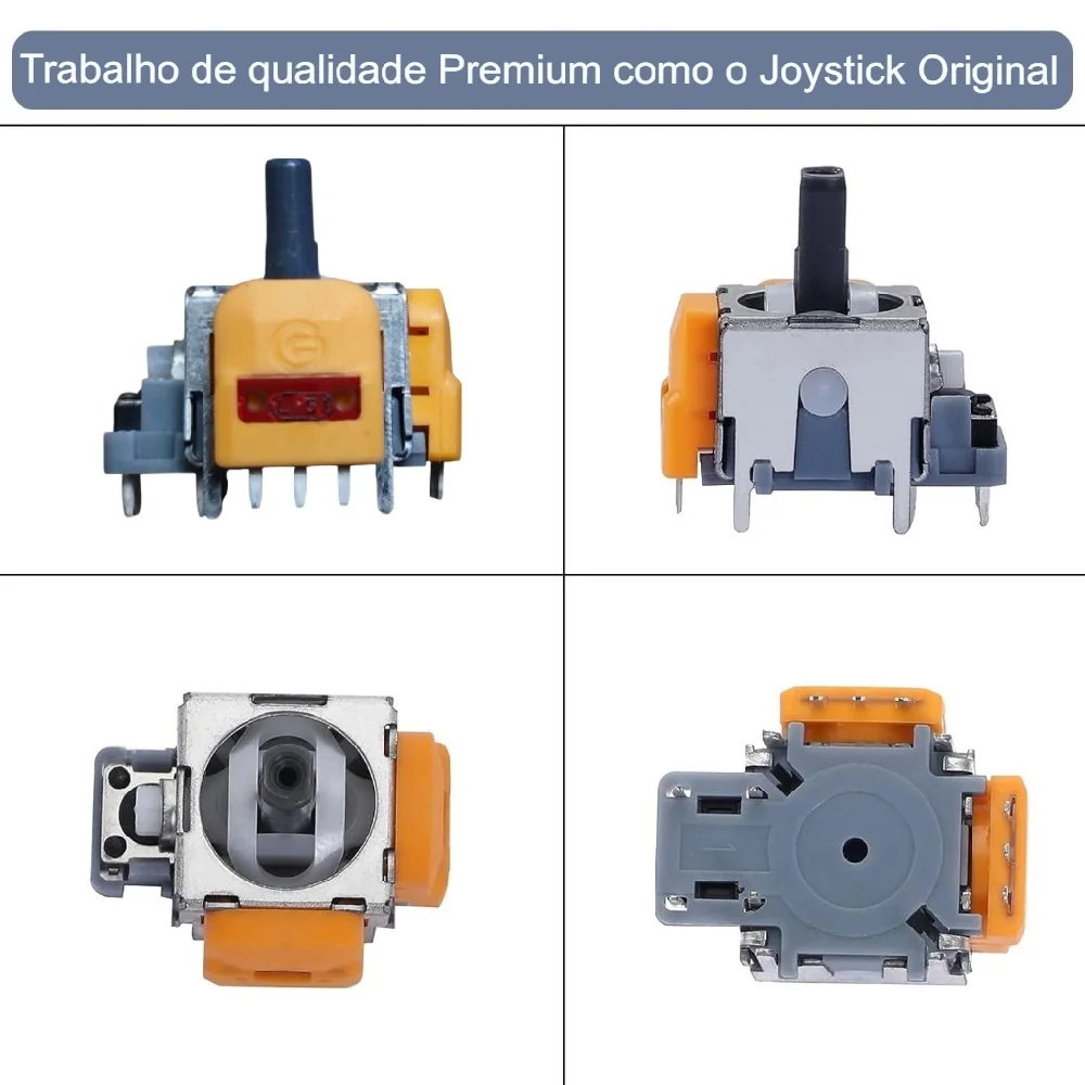 Analogico Hall Effect V3.0 Dualsense Sony Playstation 5 Ps5 Controle Anti Drift