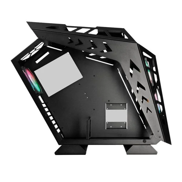 Gabinete Gamer Pichau Seraph, RGB, Mid-tower, Lateral De Vidro, Com 3 Fans, Preto