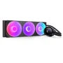 Water Cooler 360mm Nzxt Kraken Plus, RGB, Display Lcd, Black - Rl-kr360-b2