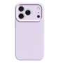 Capa Capinha Protetora de Silicone com Interior em Microfibra Compatível com Magsafe para o iPhone 17 Pro Max Cor: Lilás