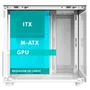 Gabinete Gamer C3tech Aquarius, Frontal E Lateral Em Vidro, Usb 3.0, Branco - Mt-g720wh