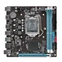 Placa Mãe 1155 2ª, 3ª Geração Bluecase Bmbb75-g32hgu-itxblk, Ddr3 16gb, M2/NVME, 2x HDMI, 1000 Mb/s, Preta