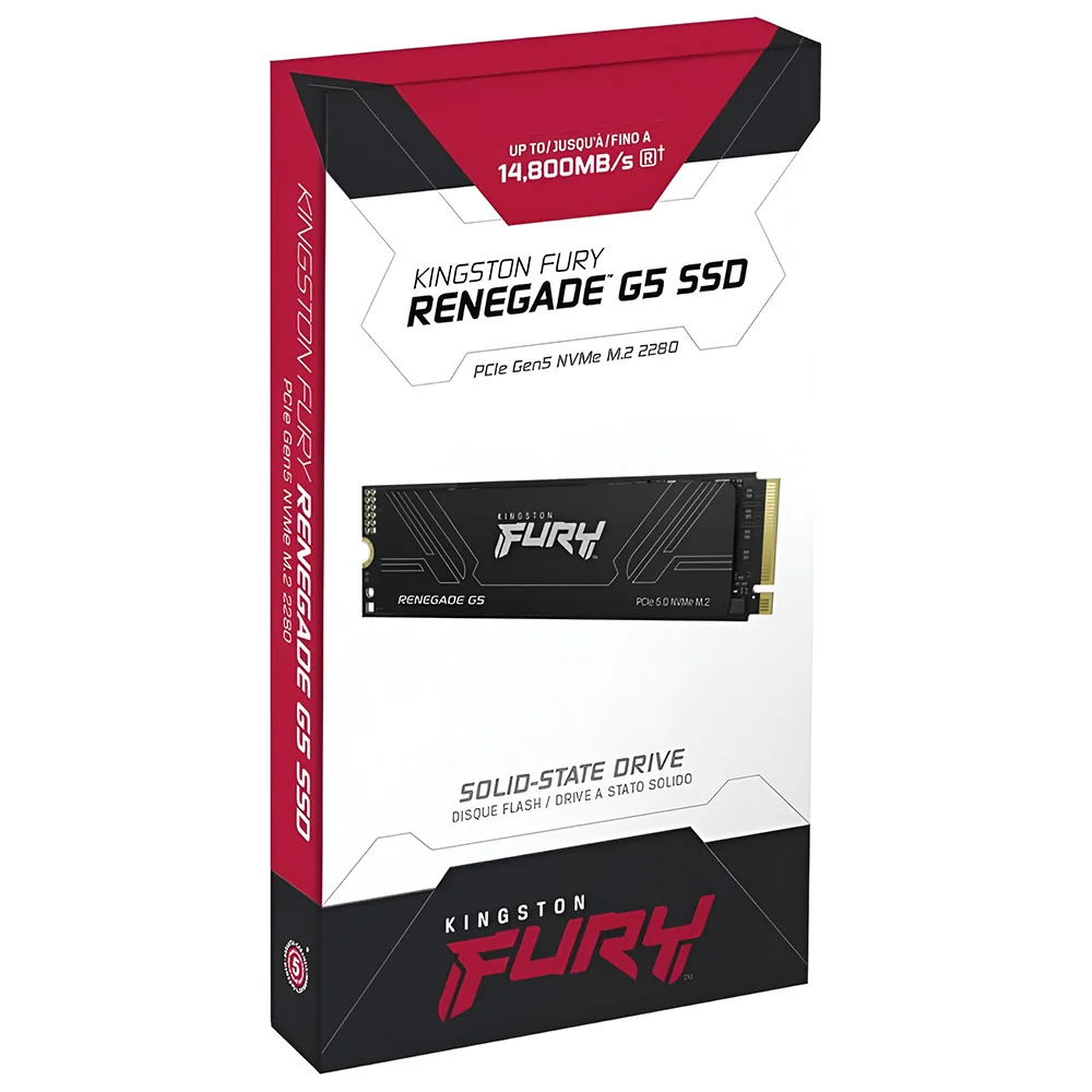 SSD Kingston M.2 8tb Fury Renegade G5 Nvme - Sfyr2d/8t1 SSD Kingston M.2 8tb Fury Renegade G5 Nvme - Sfyr2d/8t1