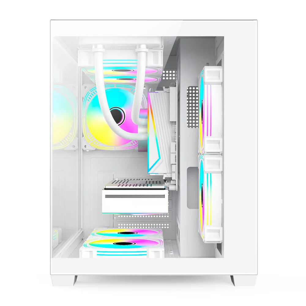 Gabinete Gamer Micro Atx Sem Fan Sem Fonte Duex Dxga275wh Branco Gabinete Gamer Micro Atx Sem Fan Sem Fonte Duex Dxga275wh Branco