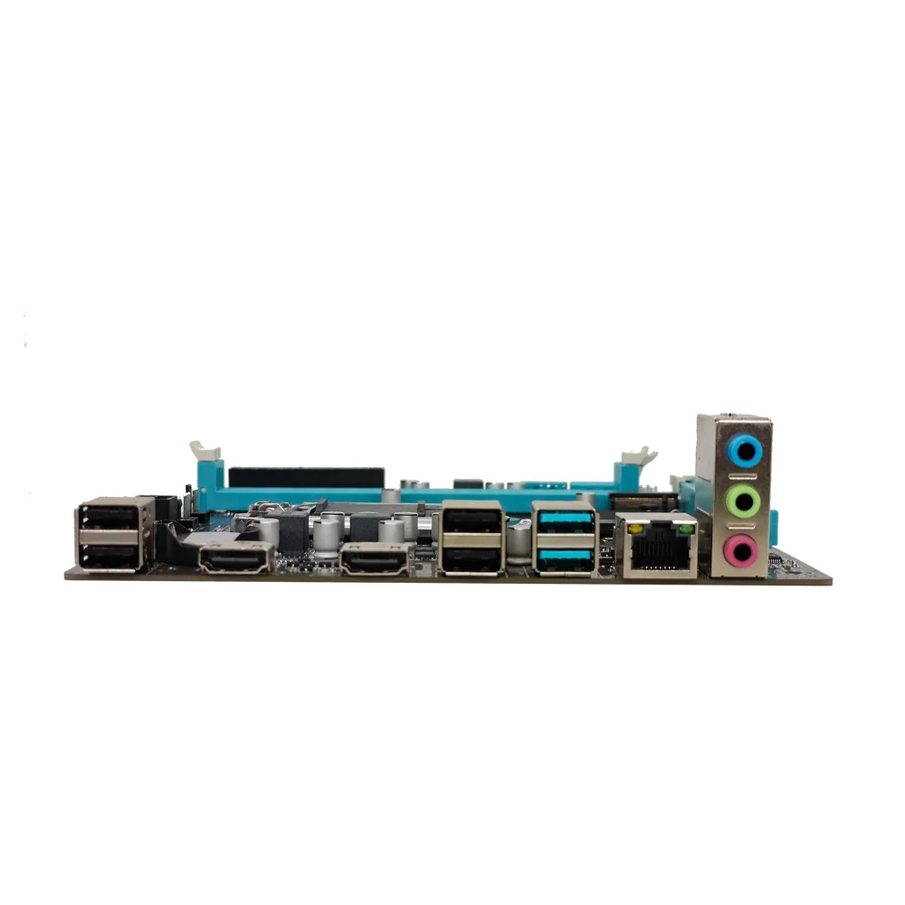 Placa Mãe 1150 4ª, 5ª Geração Bluecase Bmbh81-g32hgu-itxblk, Ddr3 16gb, M2/NVME, 2x HDMI, 10/100/1000 Mb/s Placa Mãe 1150 4ª, 5ª Geração Bluecase Bmbh81-g32hgu-itxblk, Ddr3 16gb, M2/NVME, 2x HDMI, 10/100/1000 Mb/s