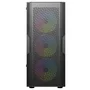 Gabinete Gamer Bluecase Khali Pro C/ 4 Fans E Vidro Bg-063