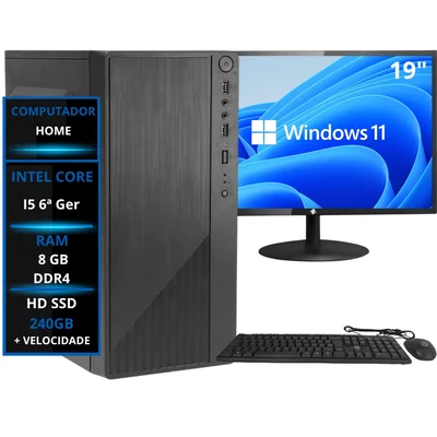 デスクトップPC i5-6500 メモリ8GB SSD224GB GTX960 Produtos com até 15 OFF no PIX KaBuM