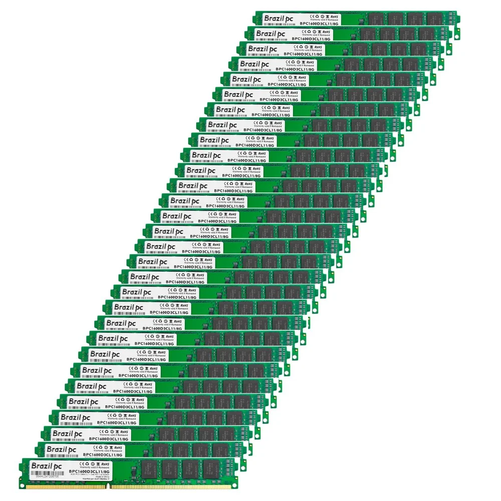 Kit 30 Memoria 8GB Ddr3 1600mhz Brazil PC Bpc1600d3cl11/8g Kit 30 Memoria 8GB Ddr3 1600mhz Brazil PC Bpc1600d3cl11/8g