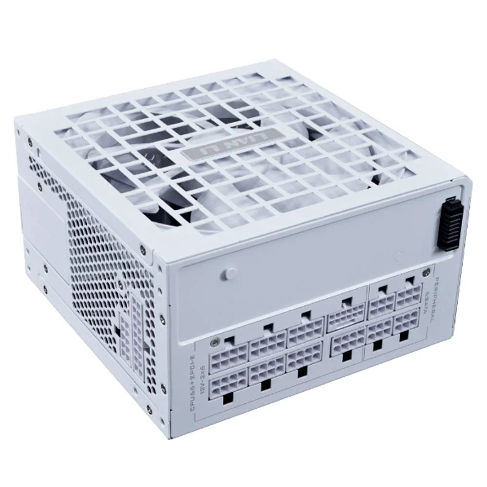 4718466022578 - Fonte Gamer Lian Li 80 Plus Gold 1200 Watts Rs1200g Wh Br Branco