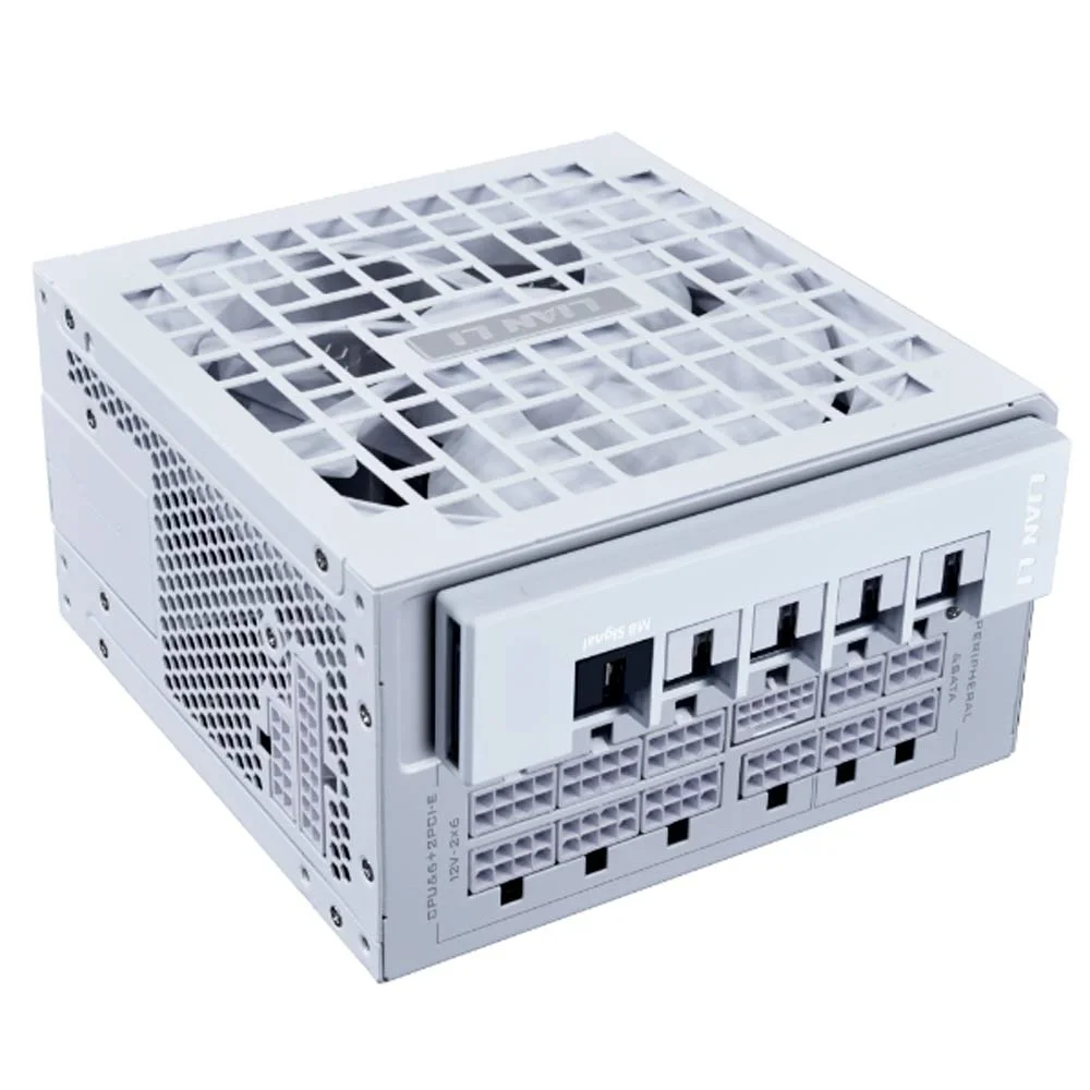 4718466022578 - Fonte Gamer Lian Li 80 Plus Gold 1200 Watts Rs1200g Wh Br Branco