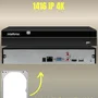 Nvd 1416 Intelbras 16 Canais Ip 4k Hd 1TB