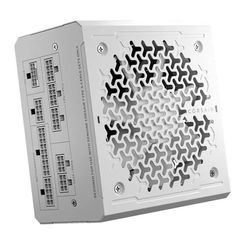 Fonte Atx 1000 W Corsair Rm1000e, Cp-9020294-br, 80 Plus Gold, Modular, Pfc Ativo, Com Cabo, Com Caixa, Branca Fonte Atx 1000 W Corsair Rm1000e, Cp-9020294-br, 80 Plus Gold, Modular, Pfc Ativo, Com Cabo, Com Caixa, Branca