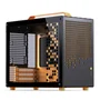Gabinete Premium Jonsbo Z20 Preto E Laranja M-atx Com Alça Usb-c