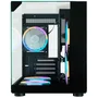 Gabinete Gamer Aquário K-mex Visão Micro Cg-02m2, Lateral E Superior Em Vidro Temp. Micro Atx, Preto - Cg02m2rh001cb0x